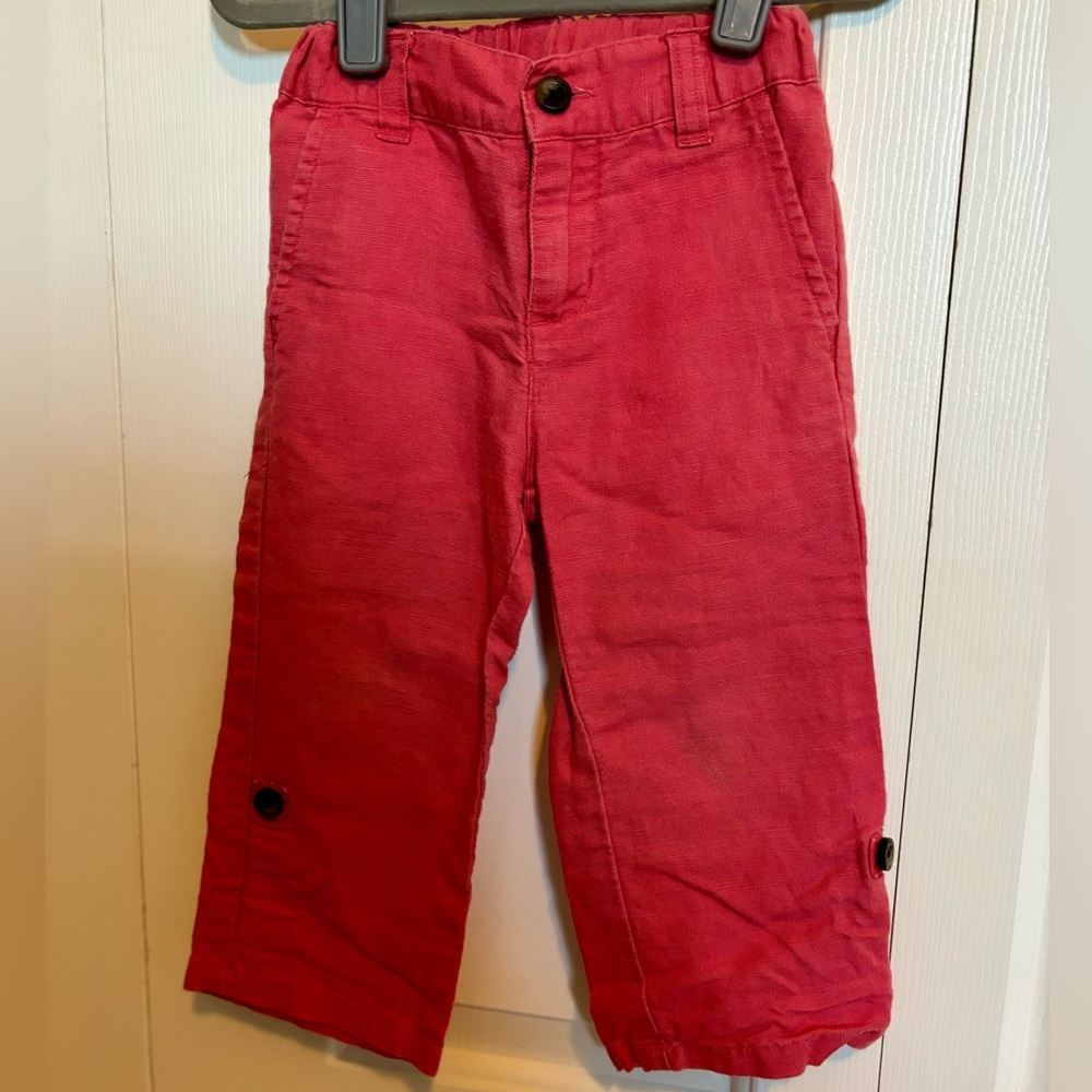 Summer linen pants.